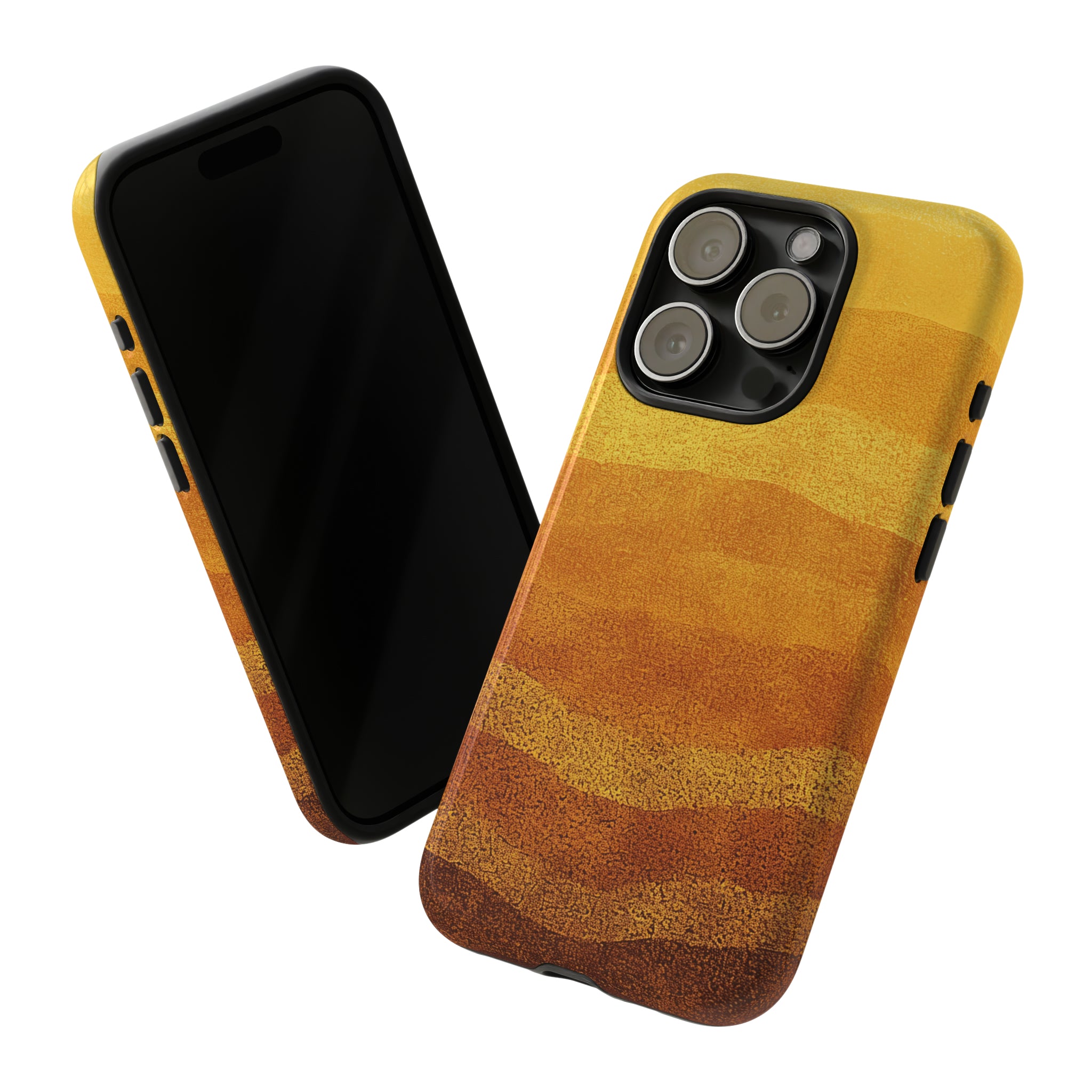 Sunset Gleam: Radiant Gradient - Protective Phone Case