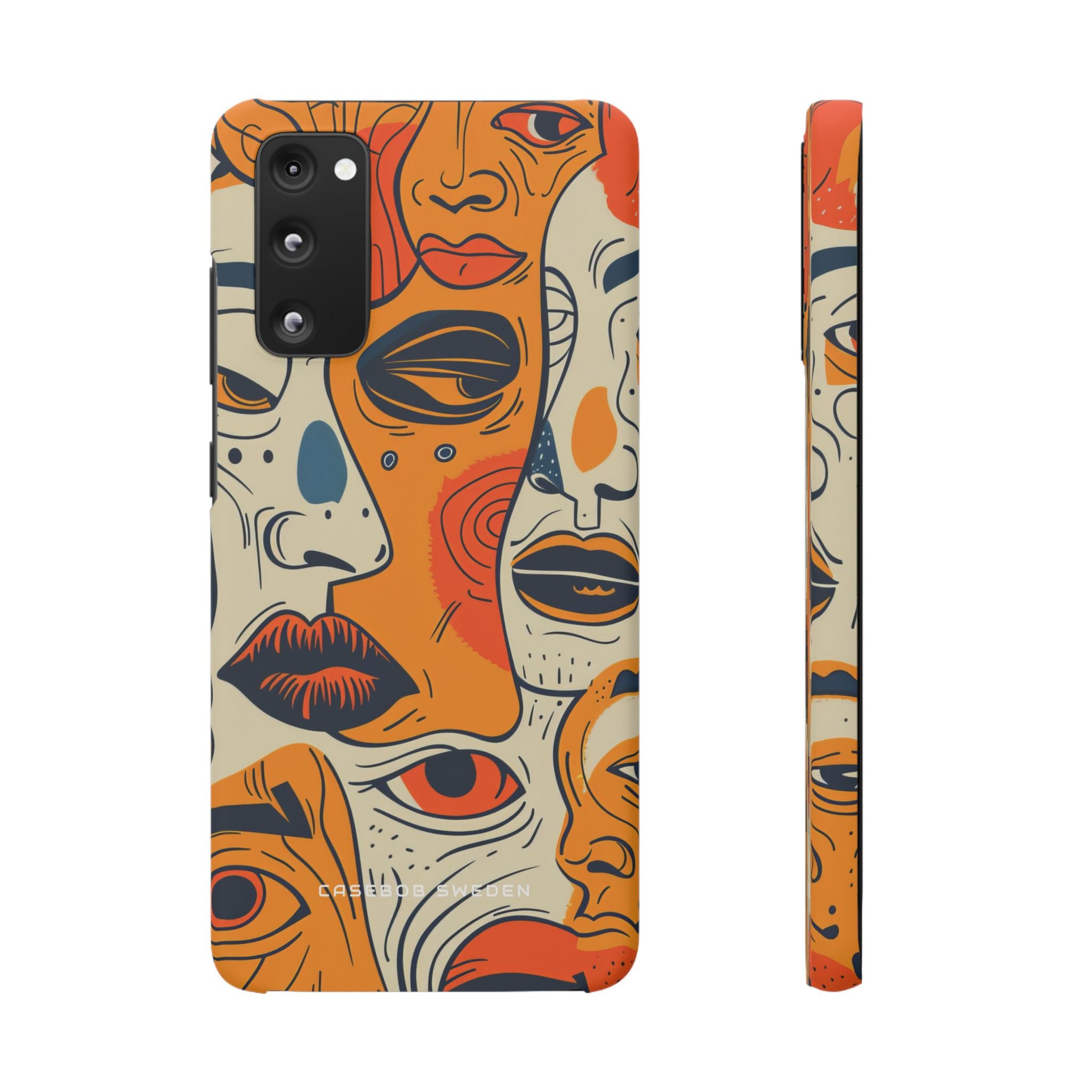 Gradient Face Mosaic Samsung S20 - Slim Phone Case