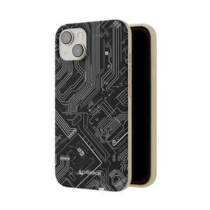 Cyber Circuitry Art | Biodegradable Phone Case