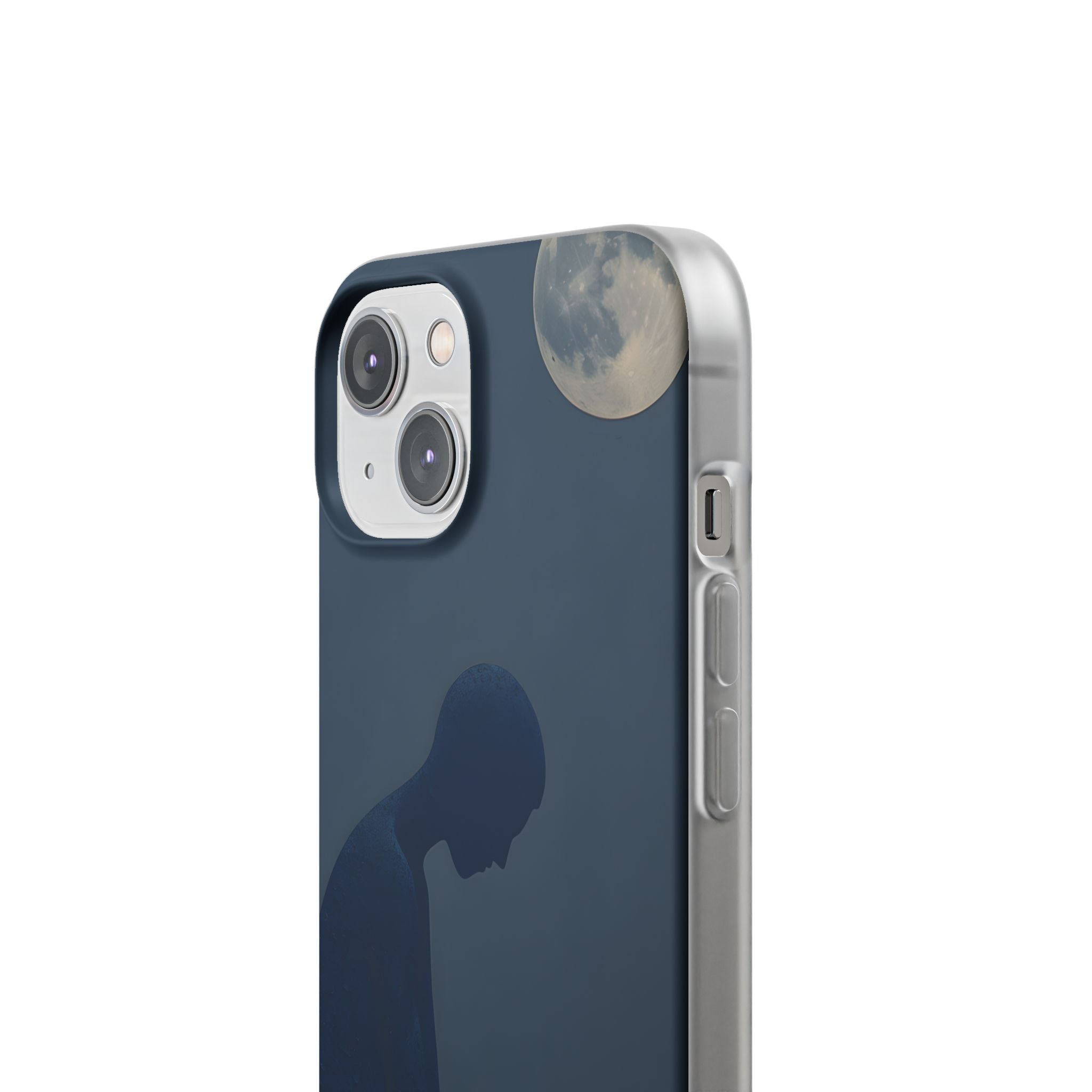 Moonlit Contemplation iPhone 14 Case - Soft