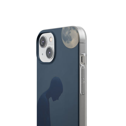 Moonlit Contemplation iPhone 14 Case - Soft