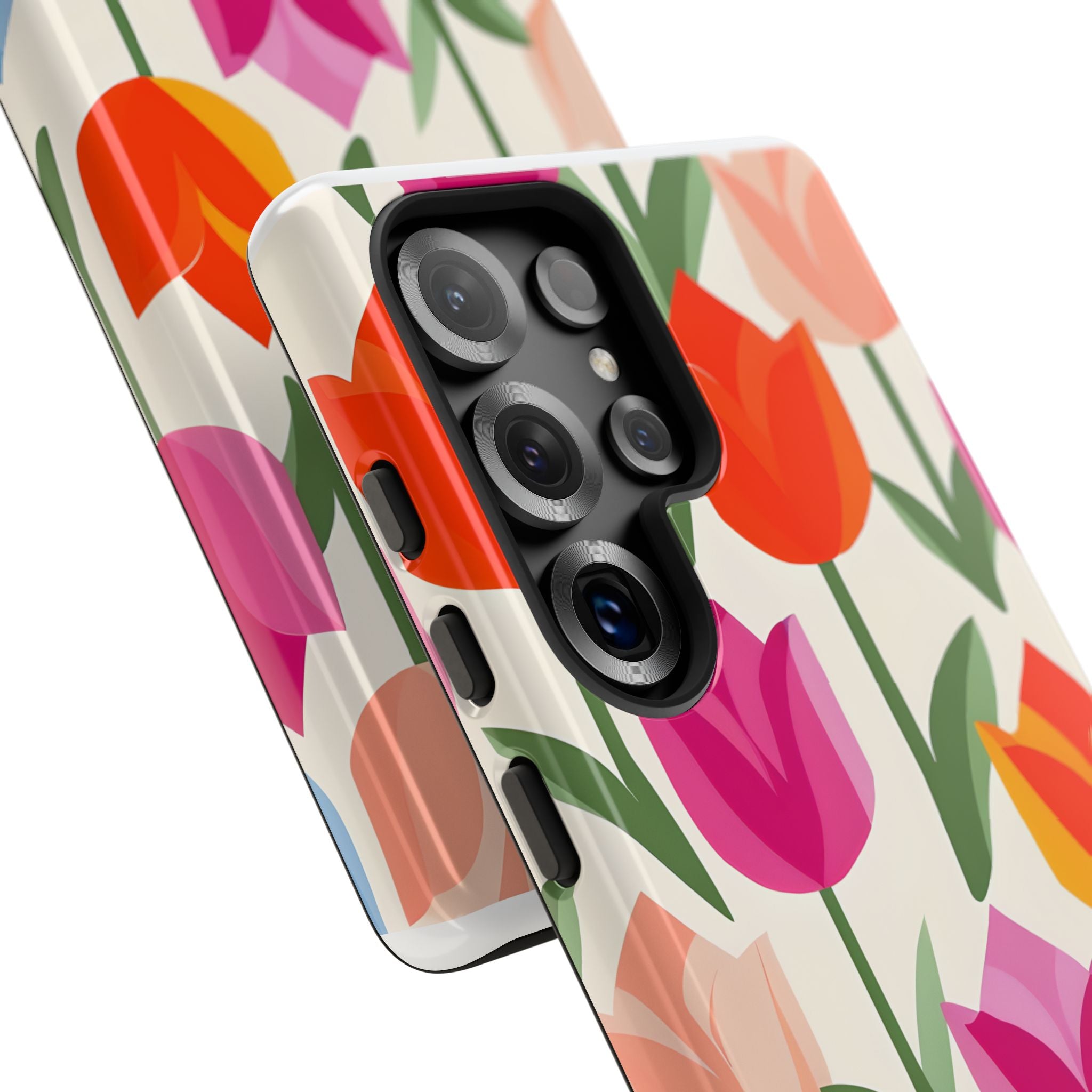 Tulip Harmony Green Samsung S25 Ultra Case - Tough
