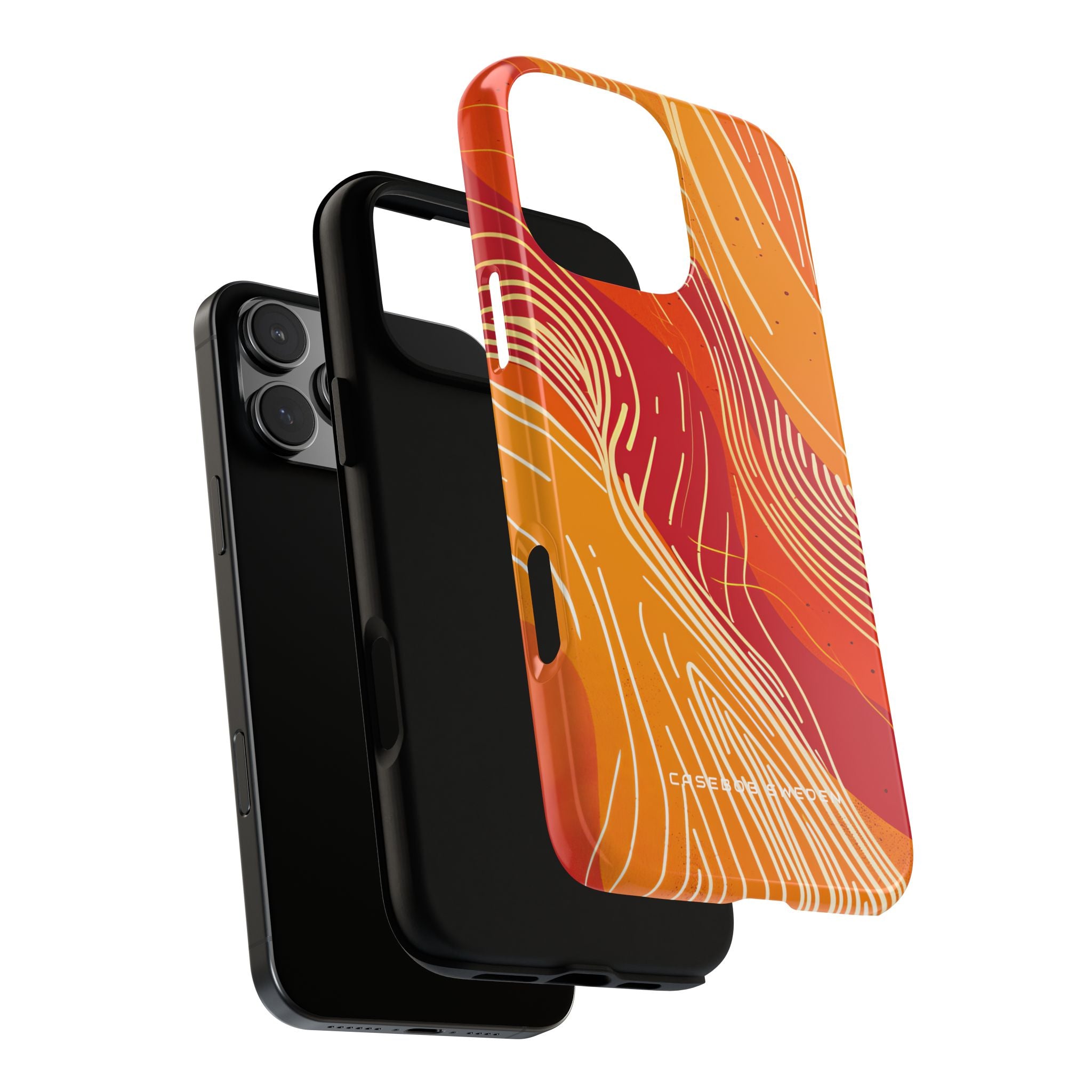 Gradient Flowwave Essence iPhone 16 - Tough Phone Case