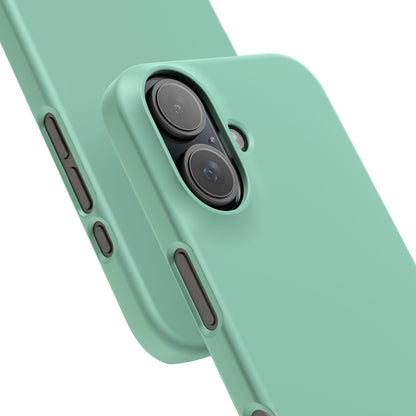 Aquamarine iPhone 16 - Slim Phone Case