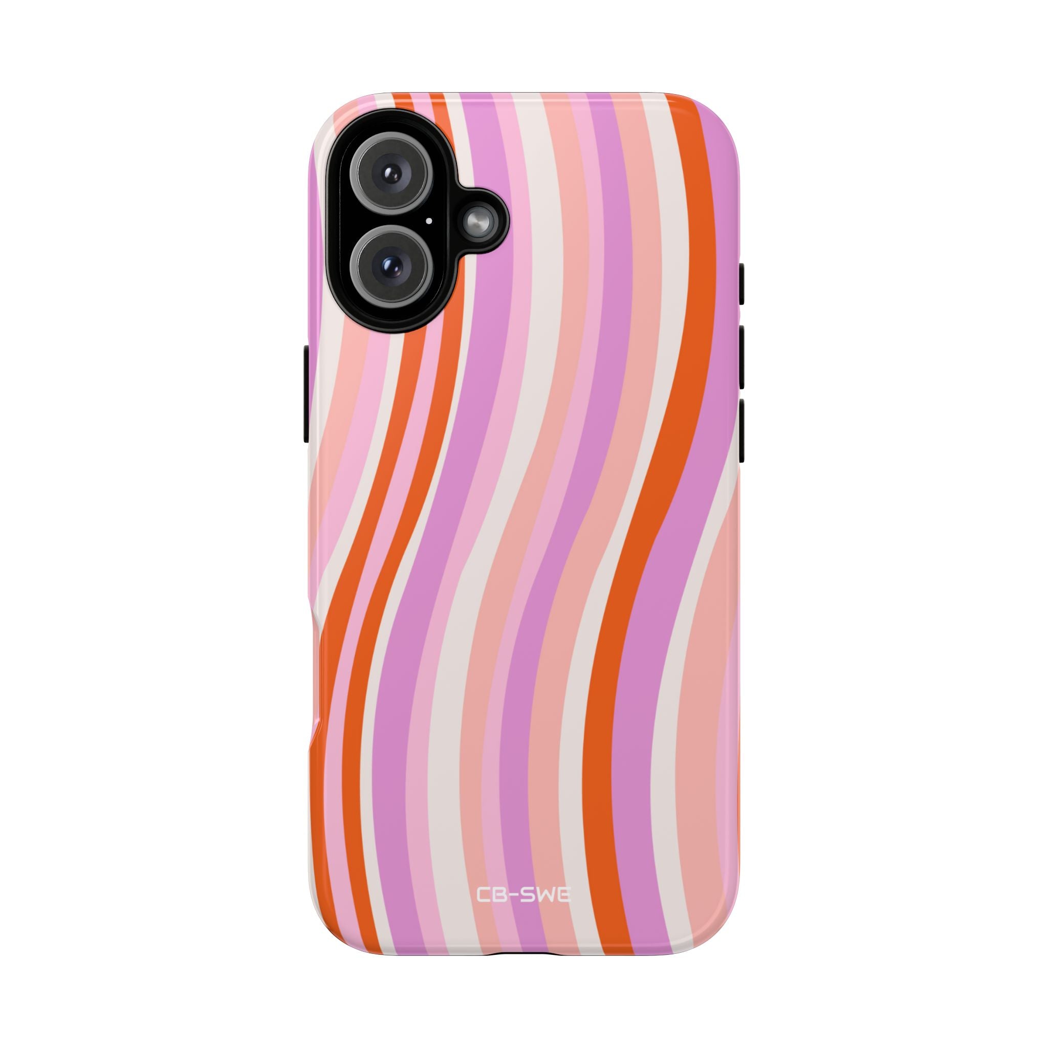 Vibrant Wave Symphony - iPhone Case