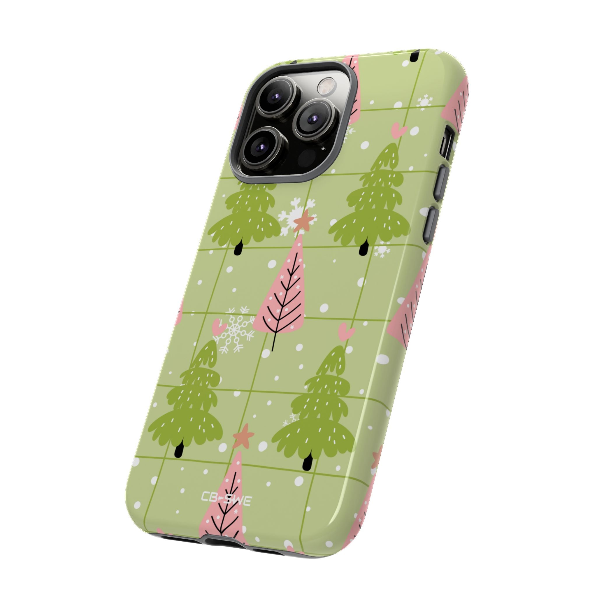 Whimsical Trees Dance - iPhone Case
