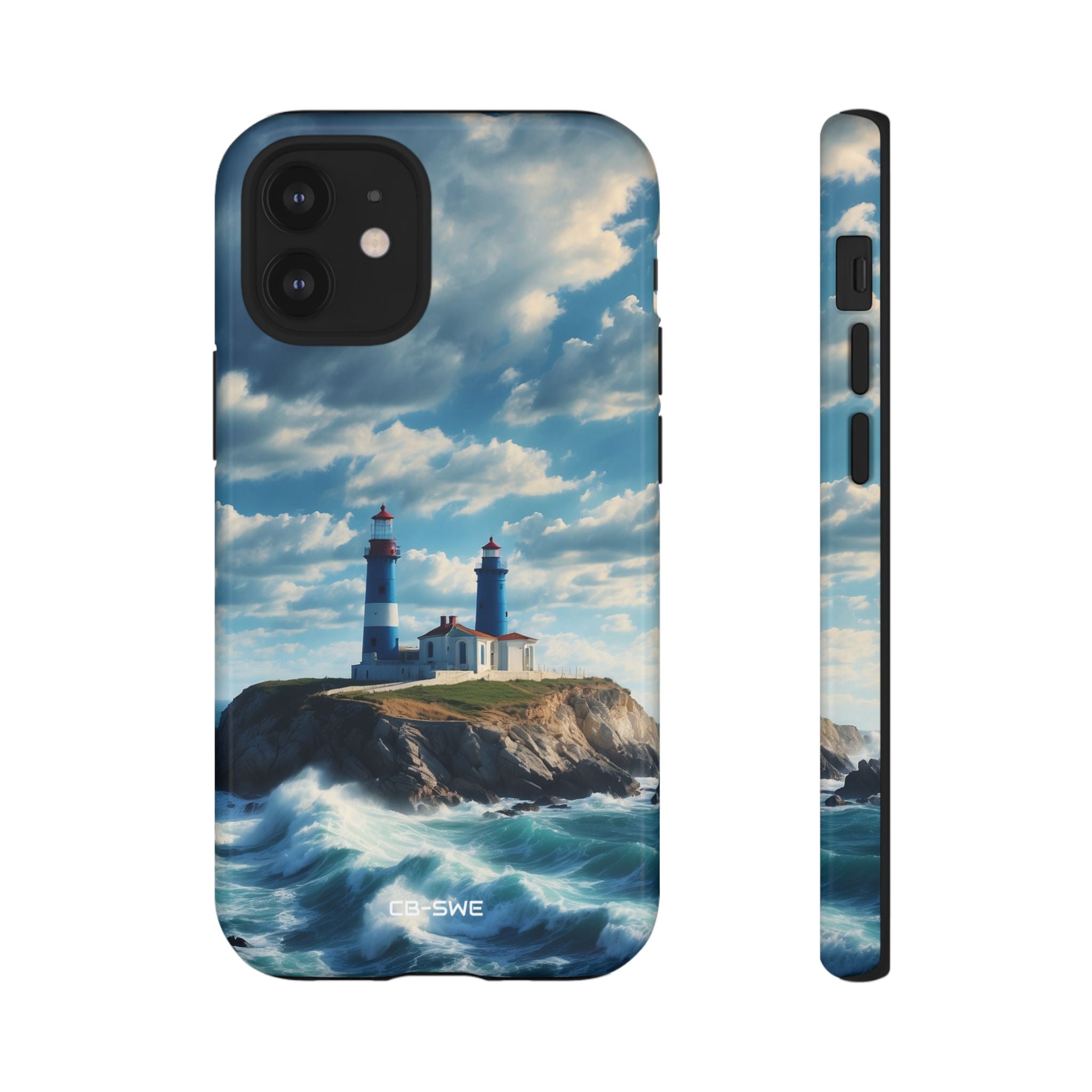 Lighthouse Guards Waves - iPhone Case