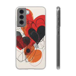 Fiery Hearts | Flexible Phone Case for Samsung Galaxy