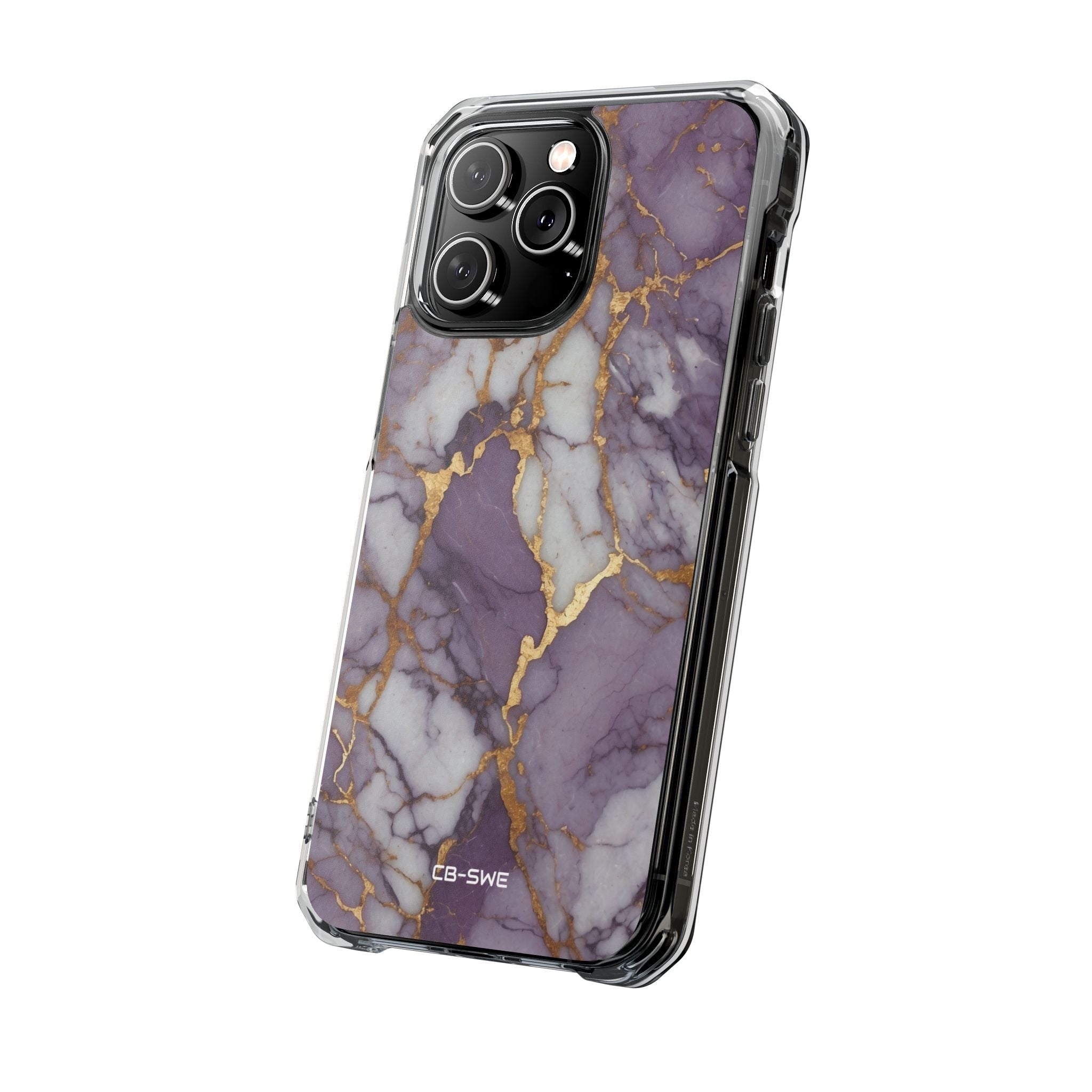 Lavender Veins Flow iPhone Case - Impact