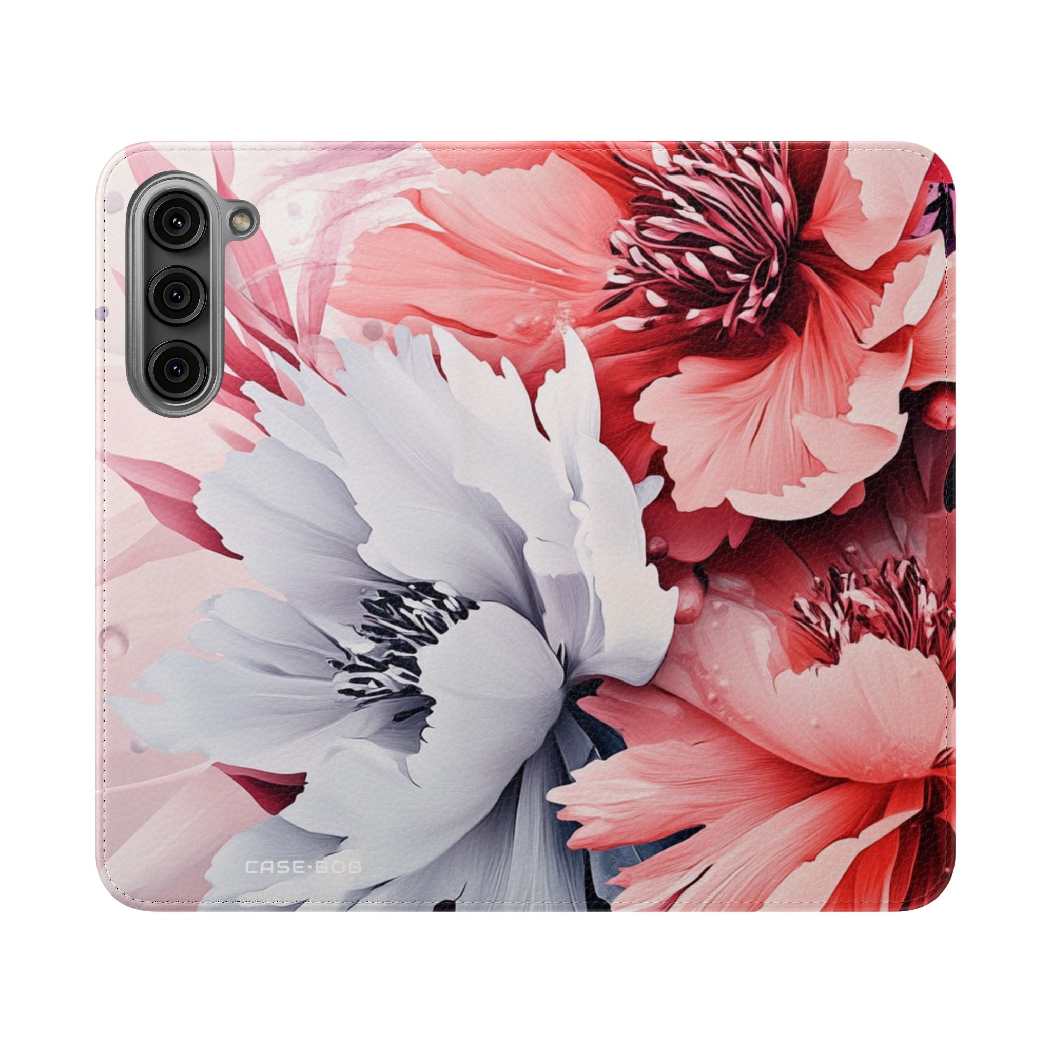 Coral Blossom - Samsung S23+ Case - Wallet