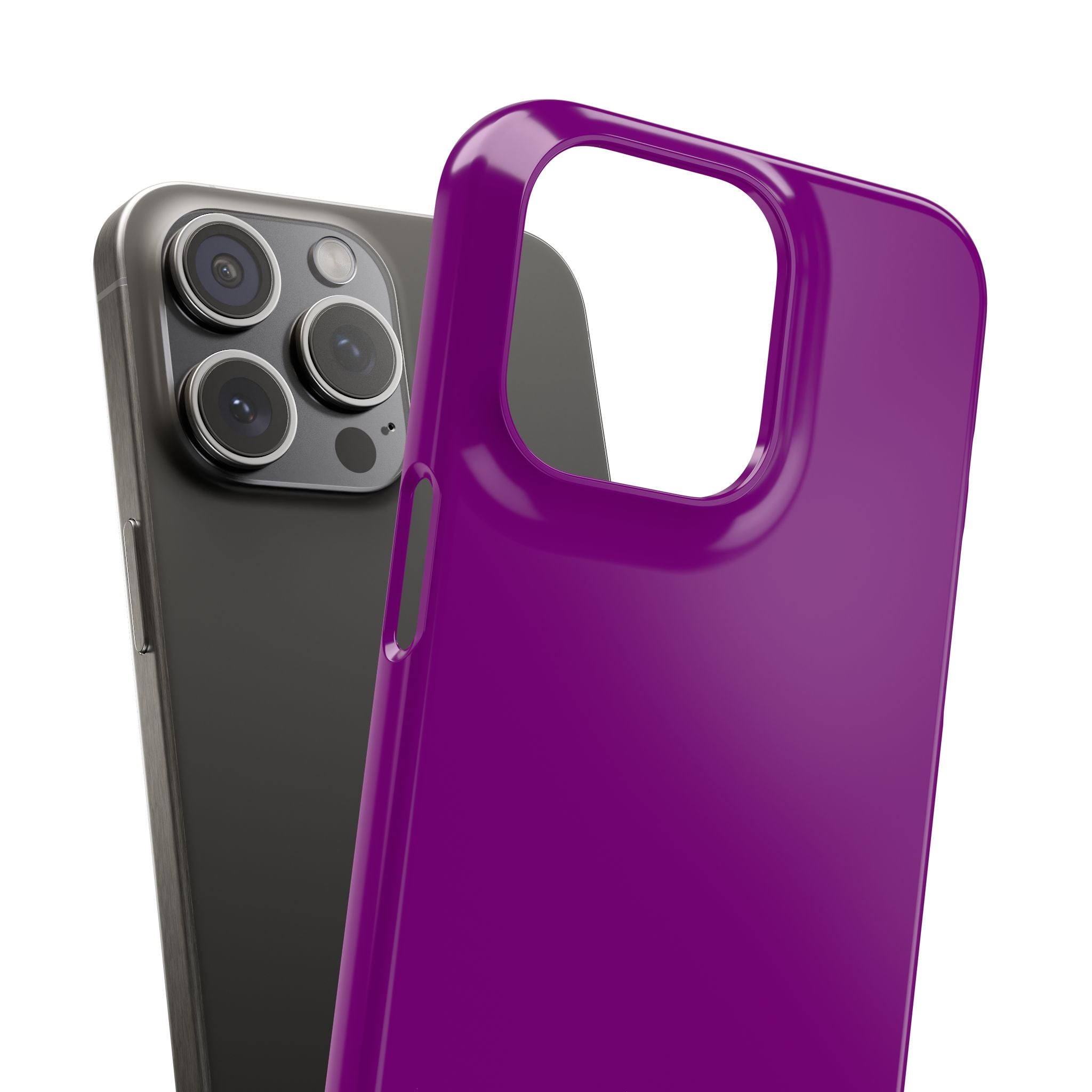 Purple iPhone 15 - Slim Phone Case