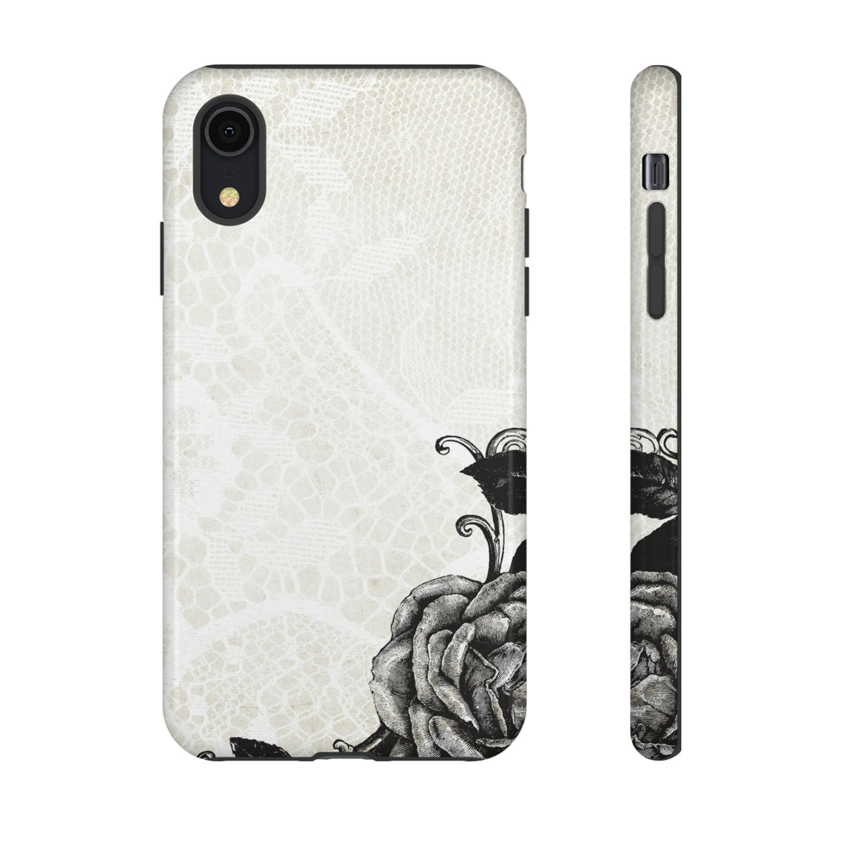 Rosett Gothic Flower - Protective Phone Case