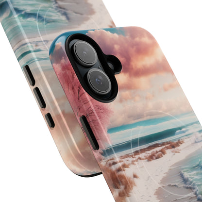 Pink Tree Breeze iPhone 16 Plus Case - Tough+