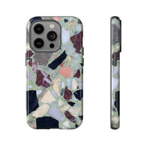 Terrazzo in Green - Protective Phone Case