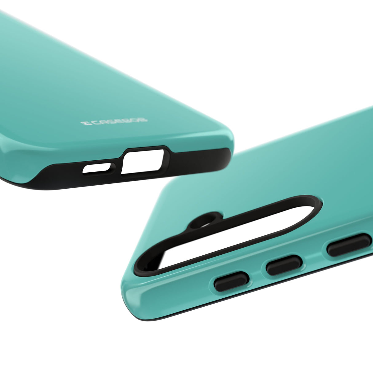 Teal Serenity: Minimalist Design - For Samsung S24