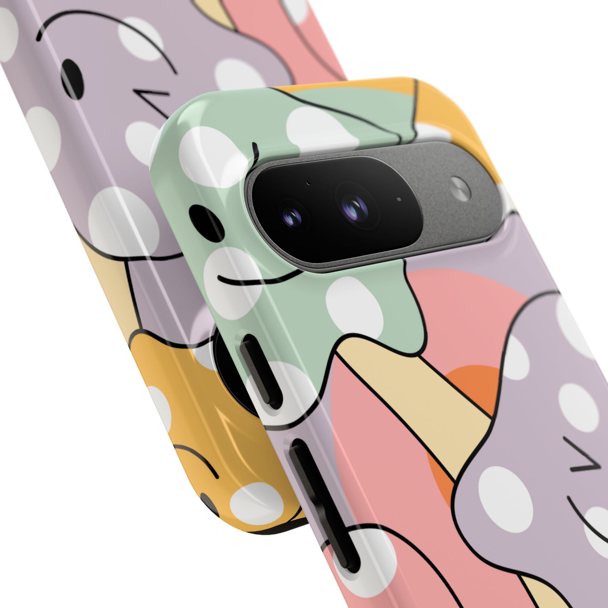 Playful Mushroom Friends - Google Pixel Case