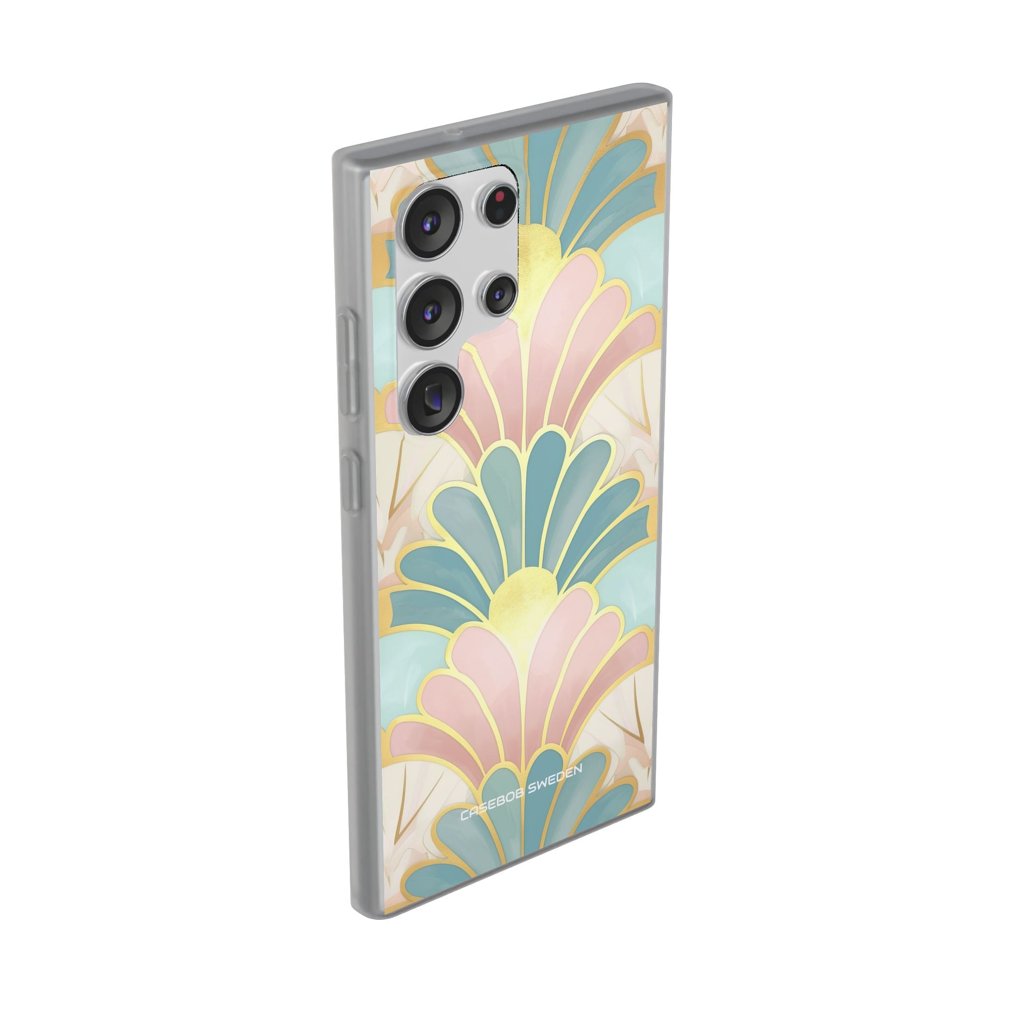 Pastel Deco Elegance - Flexi Samsung S23 Phone Case