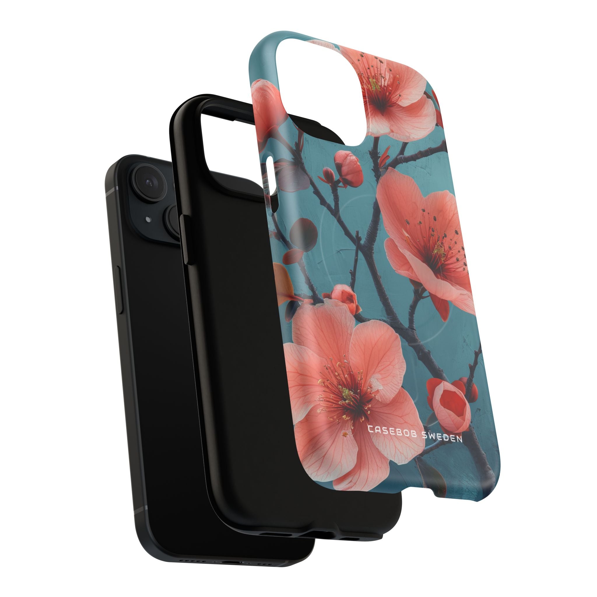 Floral Harmony Burst iPhone 15 | Tough+ Phone Case