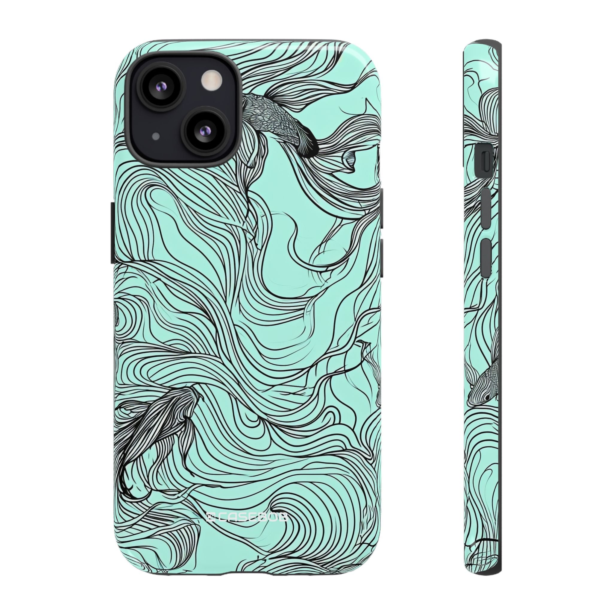 Aqua Serenity | Protective Phone Case for iPhone