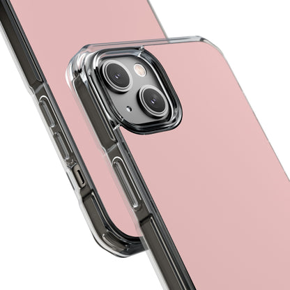 Rose Quartz F7CAC9 - Clear Impact Case for iPhone