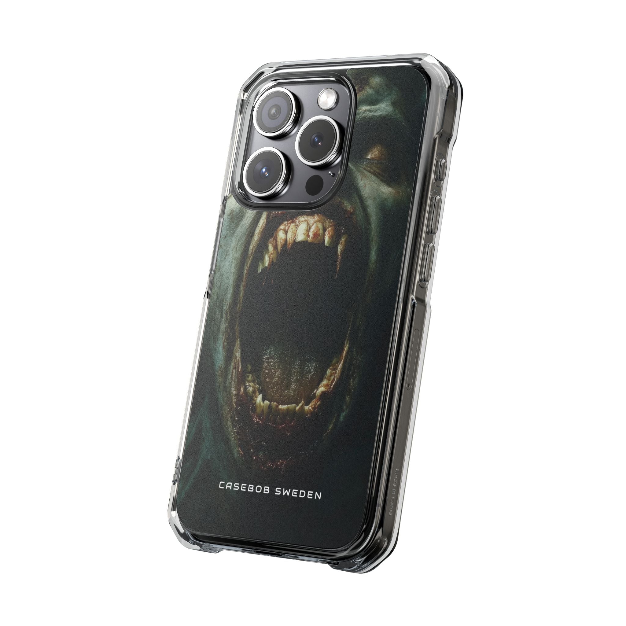 Gothic Wail of Decay iPhone 15 - Clear Impact Phone Case