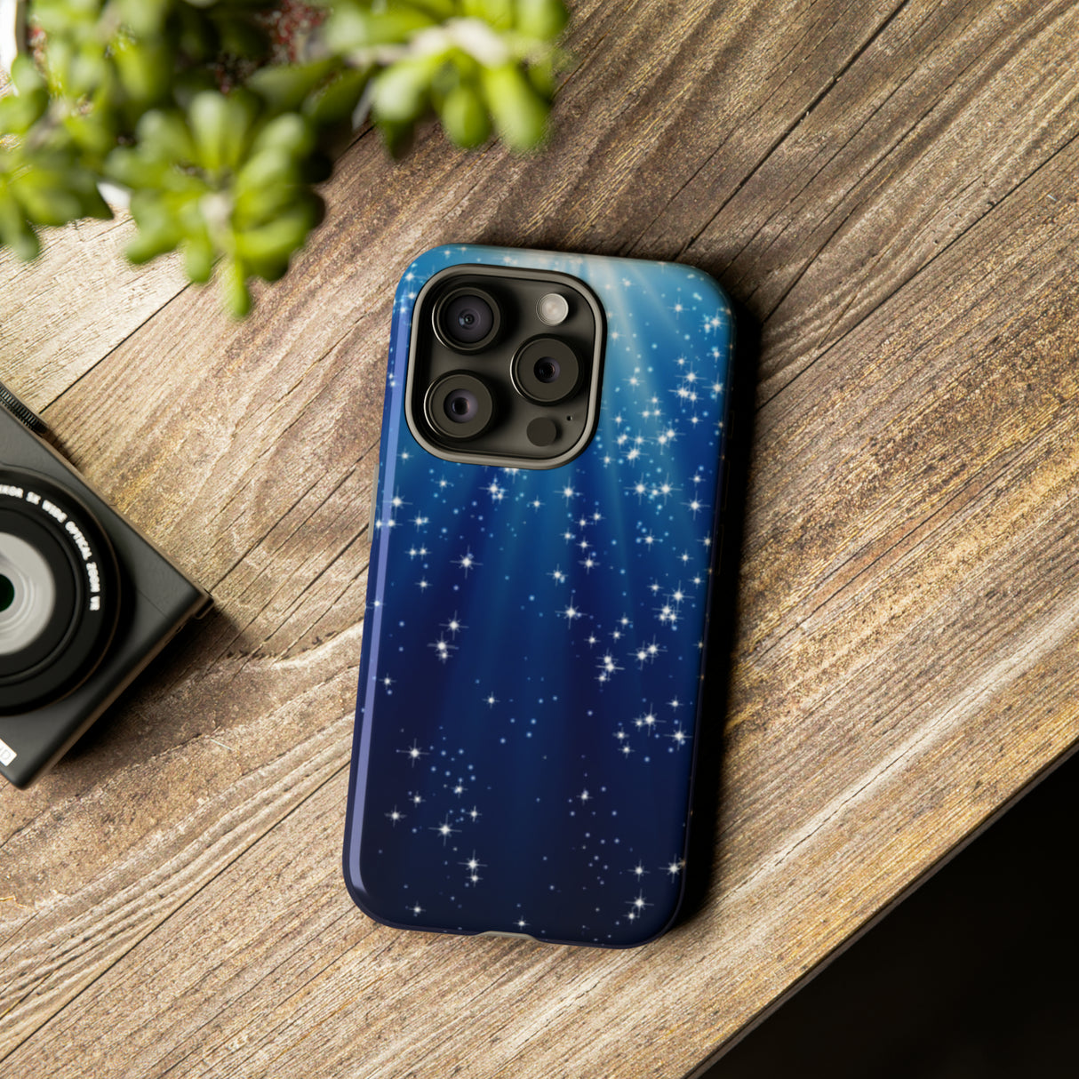 Stars Blue Sky - Protective Phone Case