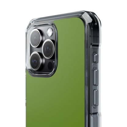 Olive Drab - Transparente Schutzhülle für das iPhone