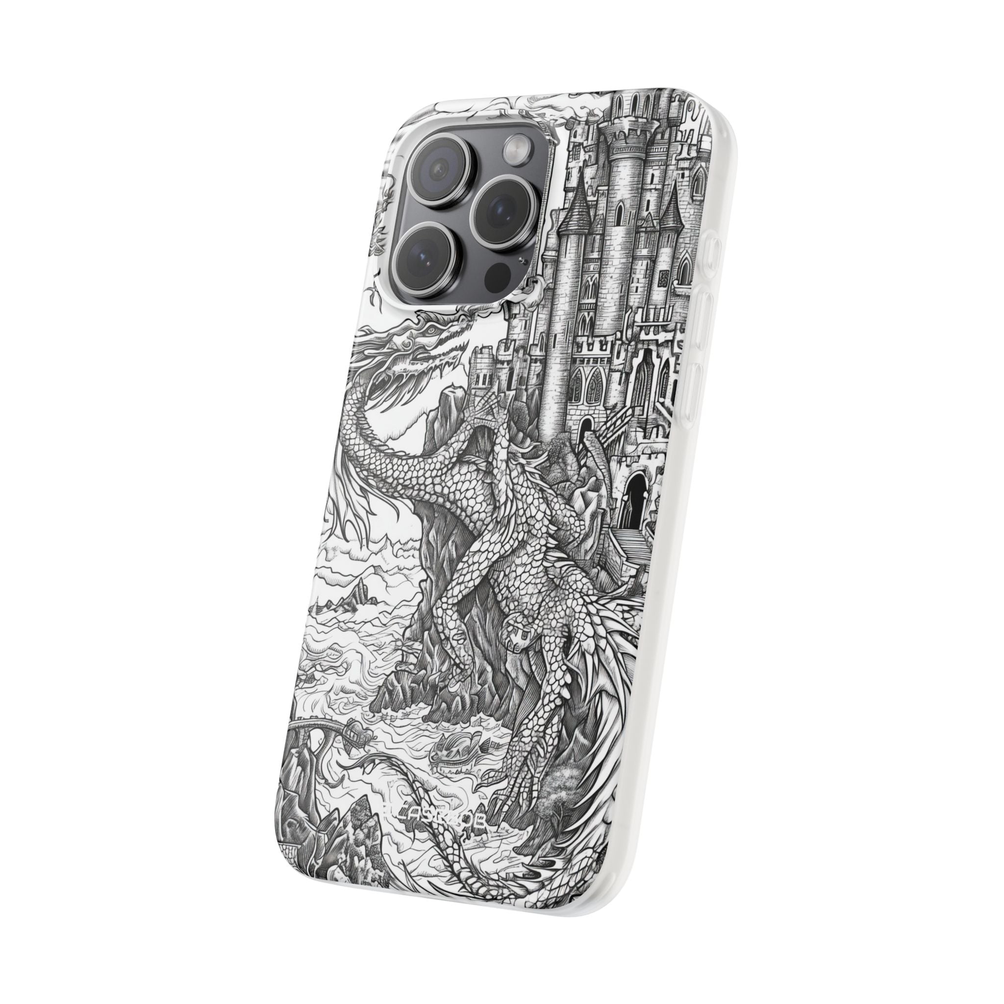 Dragon's Ascent | Flexible Phone Case for iPhone