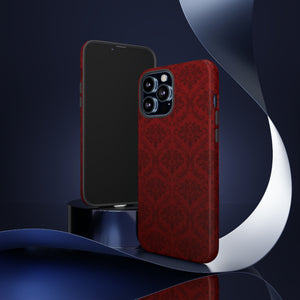 Dark Red Wallpaper - Protective Phone Case