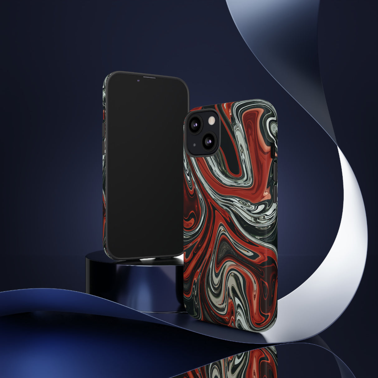 Red Liquid - Protective Phone Case