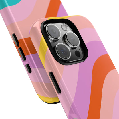 Fluid Color Waves - iPhone Case
