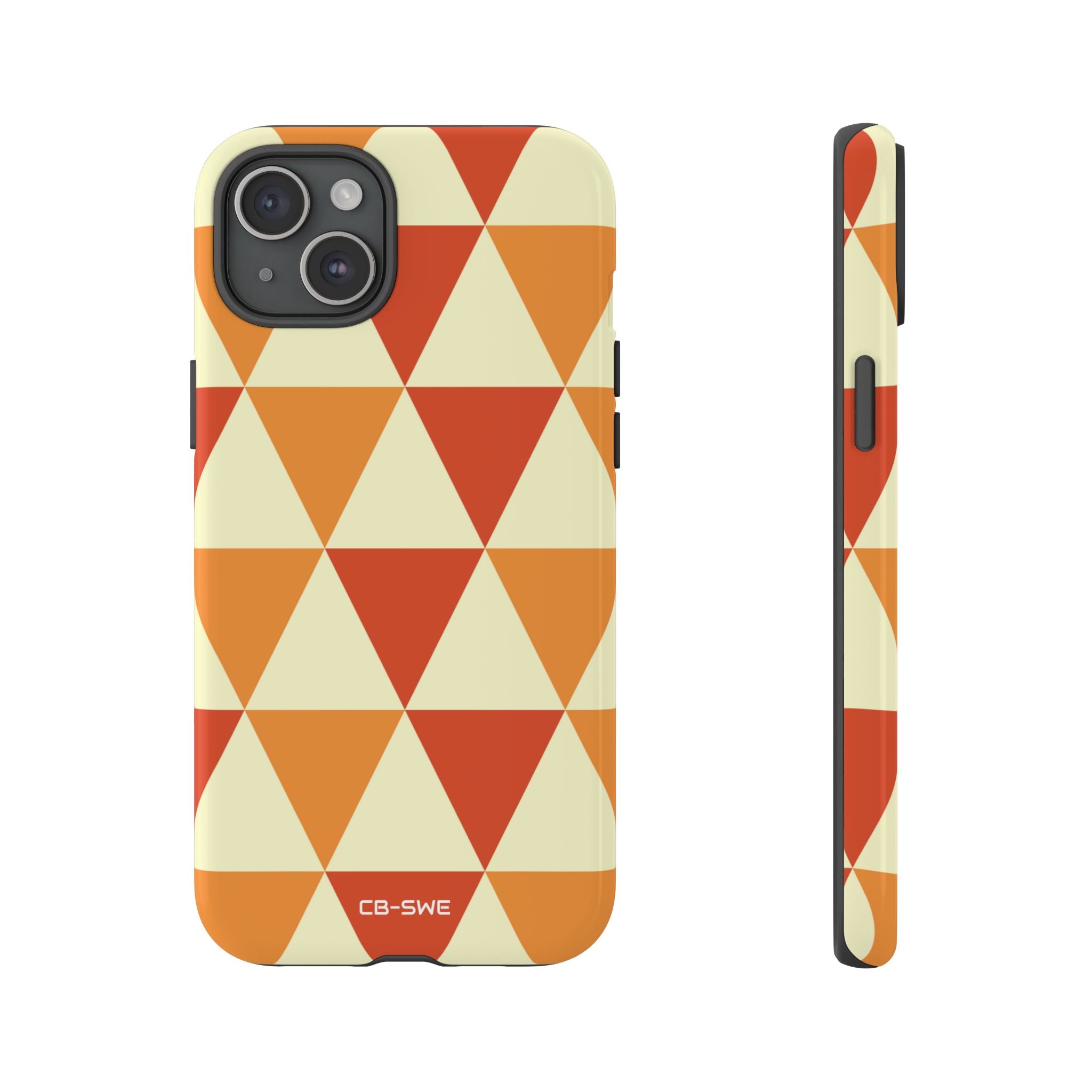 Autumn Triangles Dance - iPhone Case