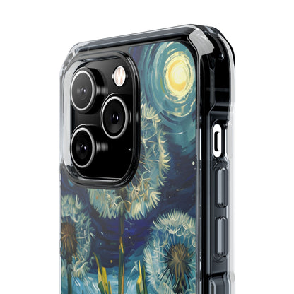 Dandelions Under Starlight iPhone Case - Impact