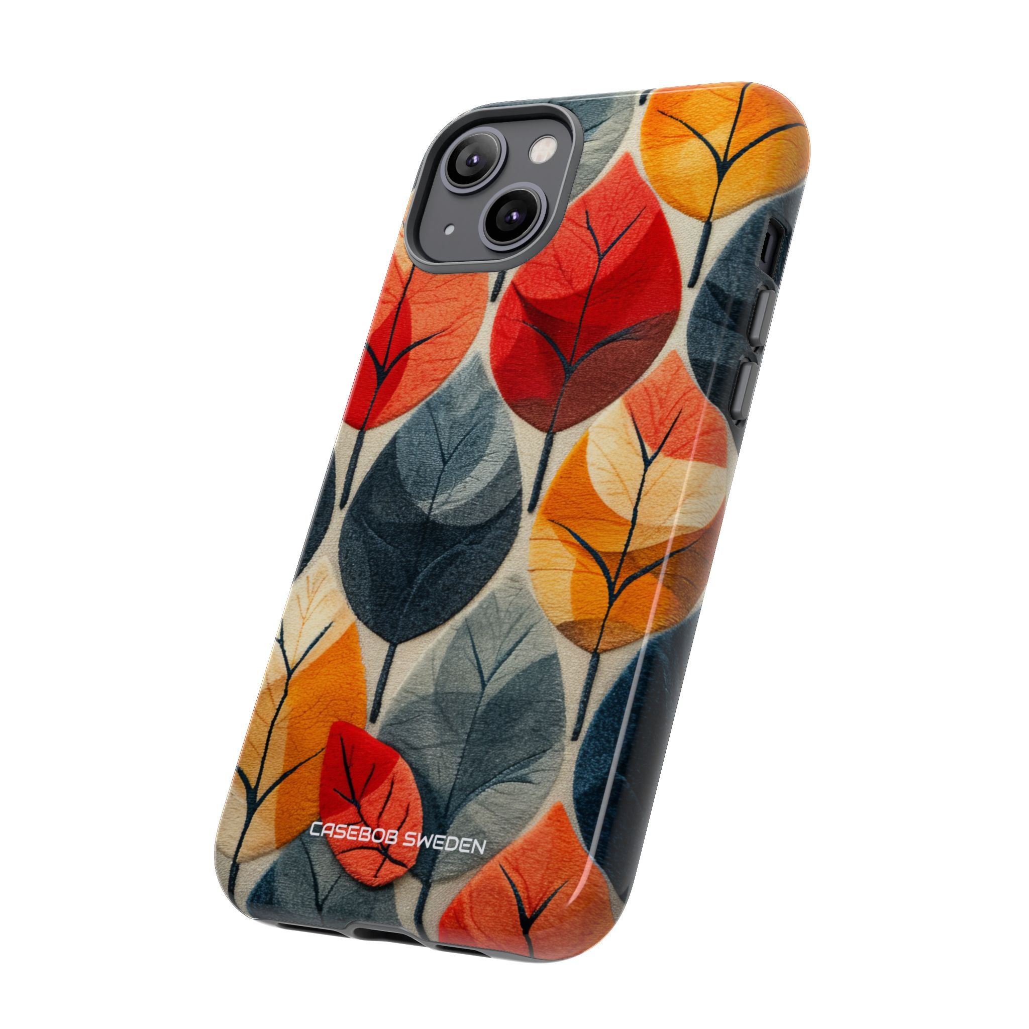 Autumn Leaf Design - Tough iPhone 14 Phone Case