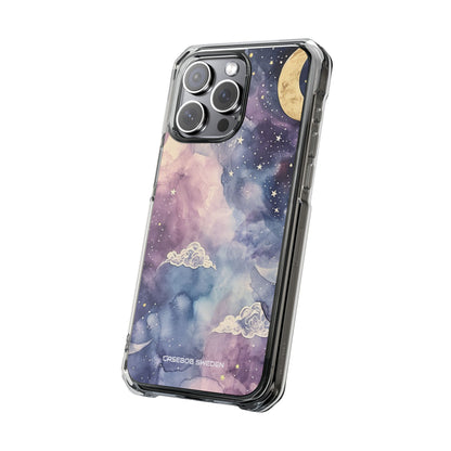 Dreamy Celestial Night - Clear Impact iPhone 15 Phone Case