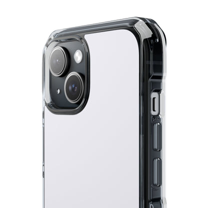 Pearl White - Clear Impact iPhone 15 Phone Case