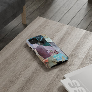 Textured Fabric Fusion - Protective Phone Case