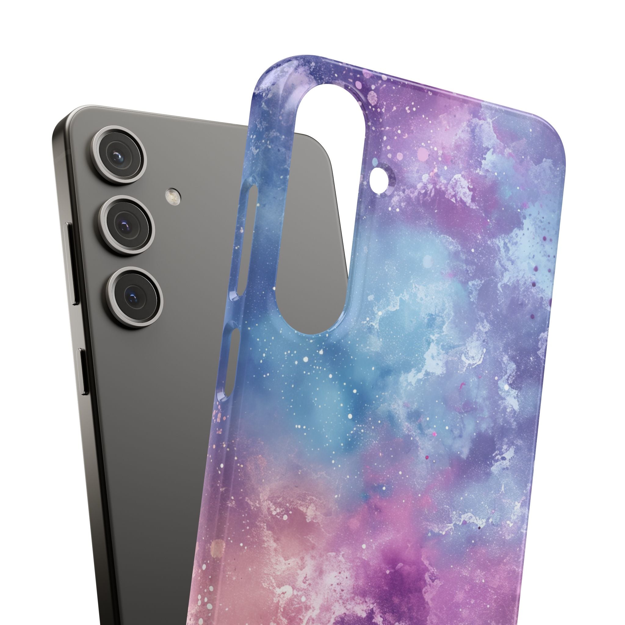 Cosmic Nebula Swirls - Slim Samsung S24 Phone Case