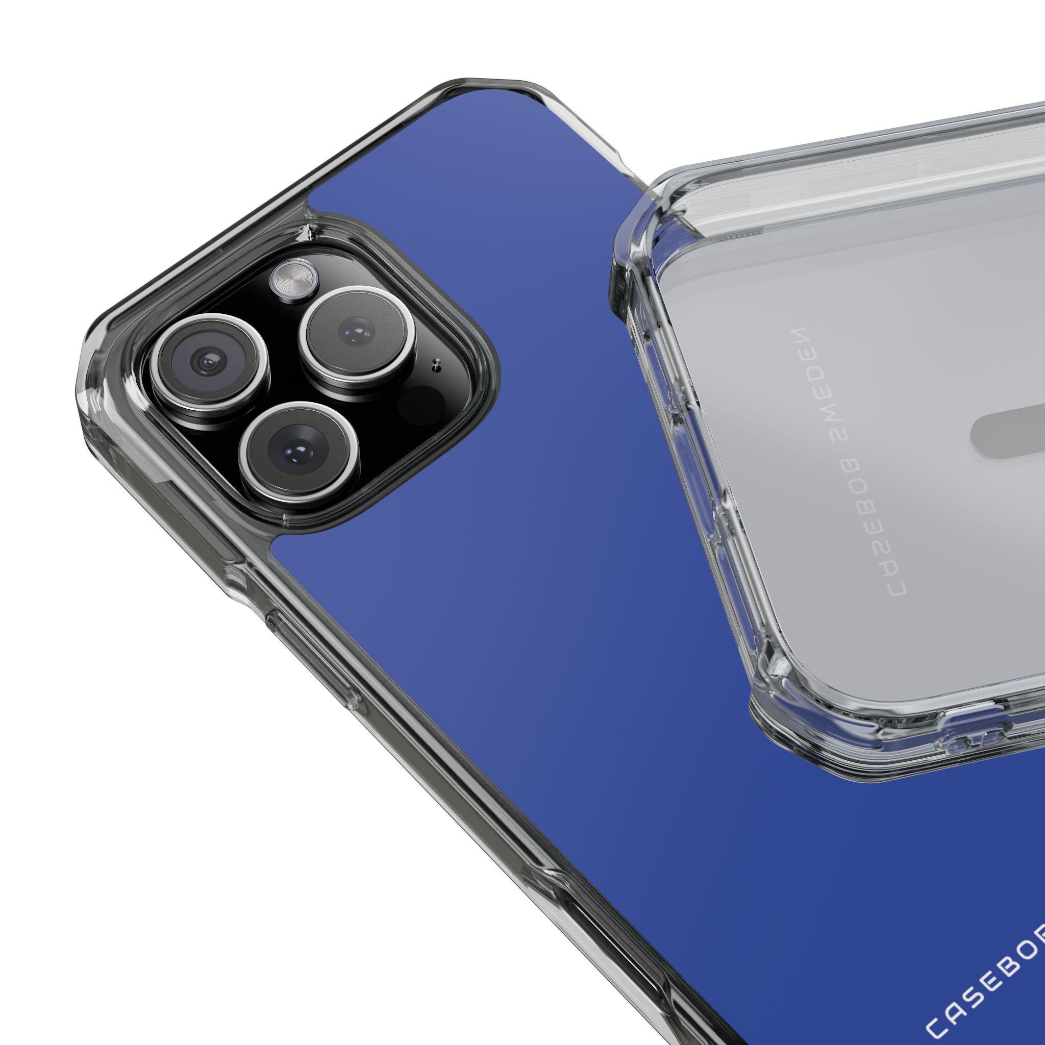 Blue iPhone 16 - Clear Impact Phone Case