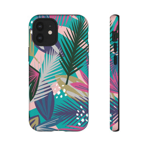 Tropical Leaf Loki - Protective Phone Case