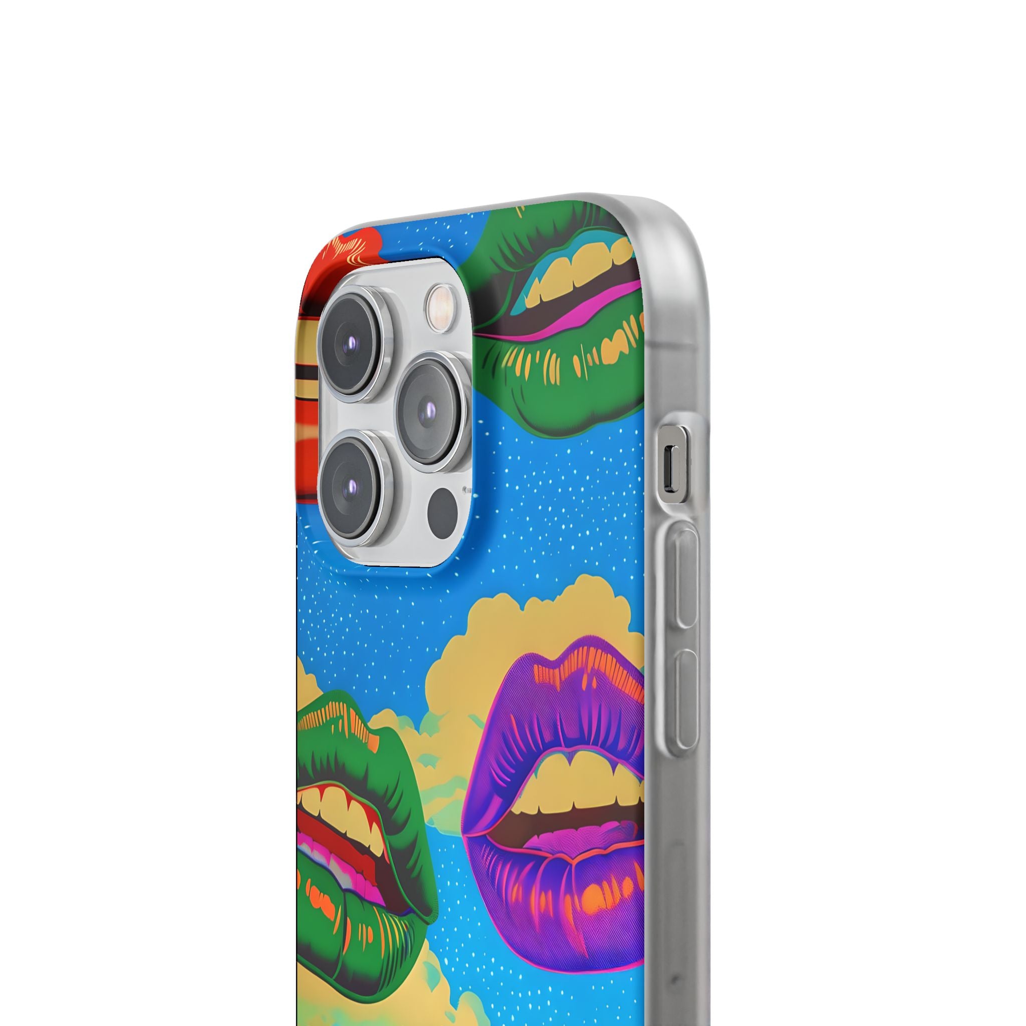 Colorful Lipscape iPhone 14 Pro Case - Soft