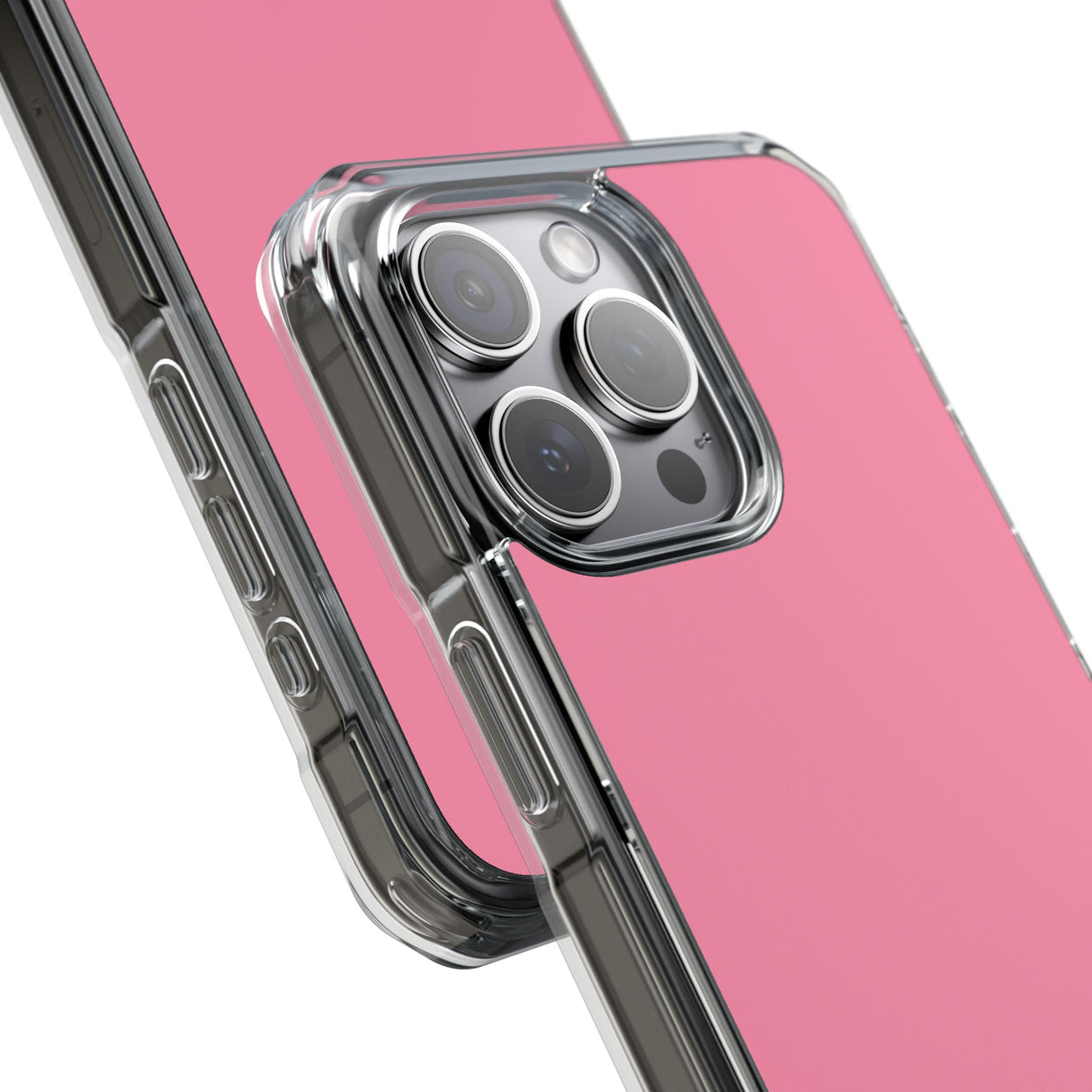 Baker Miller Pink | Handyhülle für iPhone (Clear Impact Case – Magnetisch) 