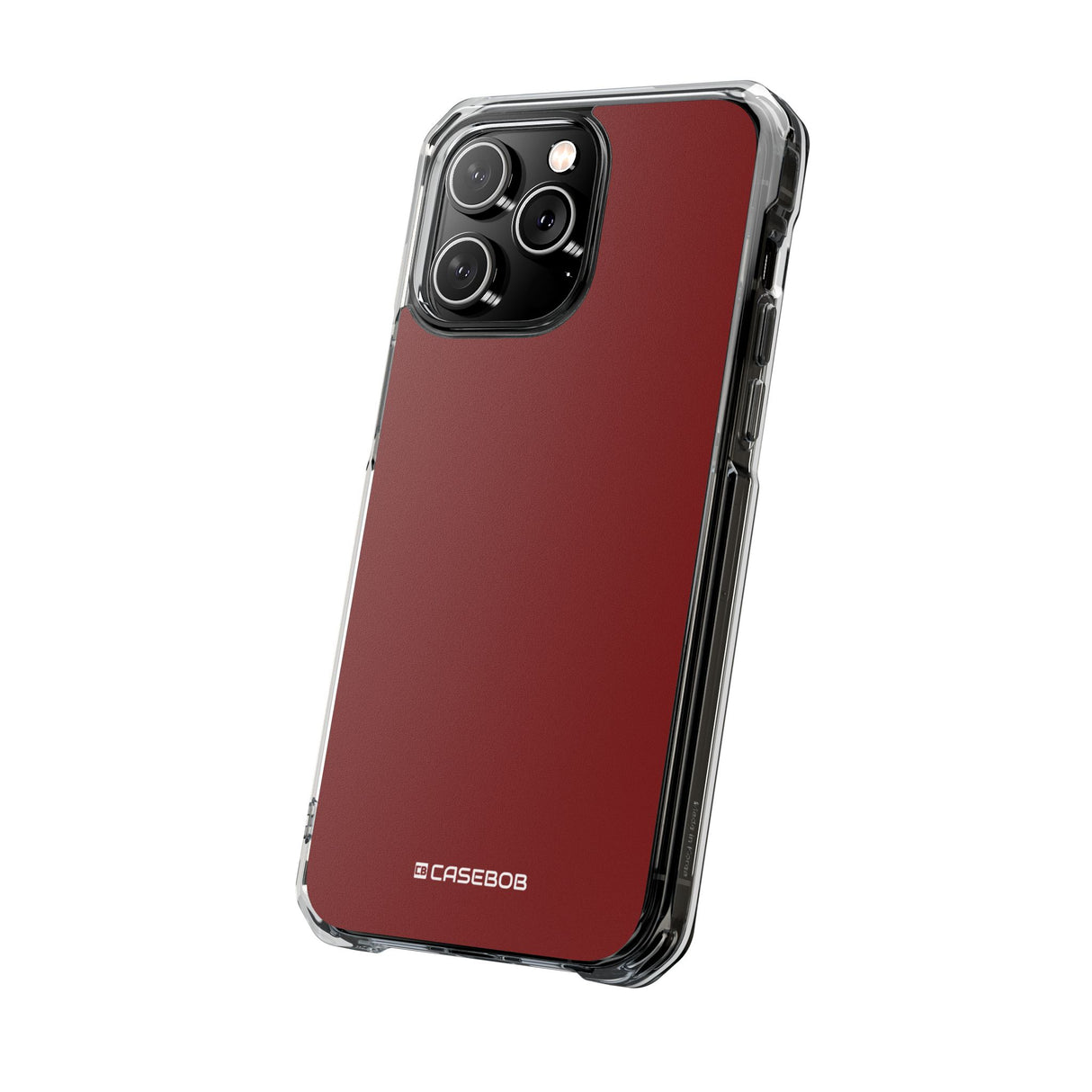 UP Maroon | Phone Case for iPhone (Clear Impact Case - Magnetic)