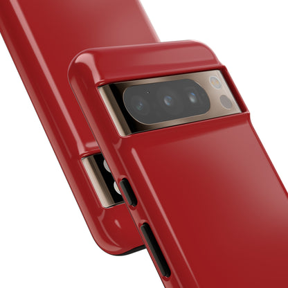 Carnelian Red - Protective Phone Case