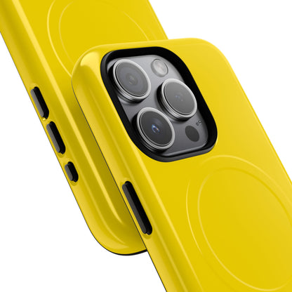 Gold Yellow - Tough + MagSafe® iPhone 15 Phone Case