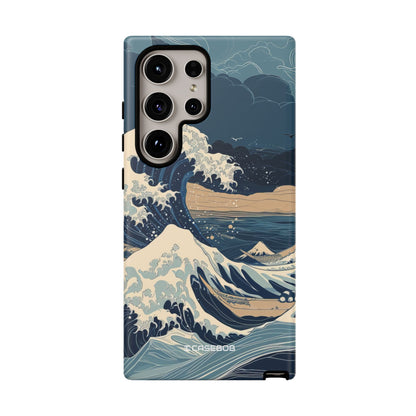 Ocean's Majesty: Ukiyo-e Waves - For Samsung S24