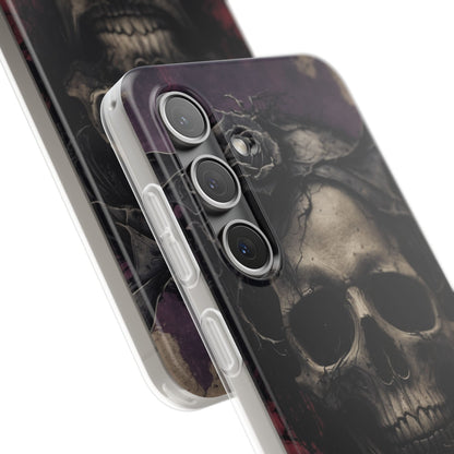 Gothic Skull Crown Samsung S24 Case - Soft