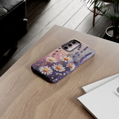Daisy Lavender Bloom Samsung S23 Plus Case - Tough