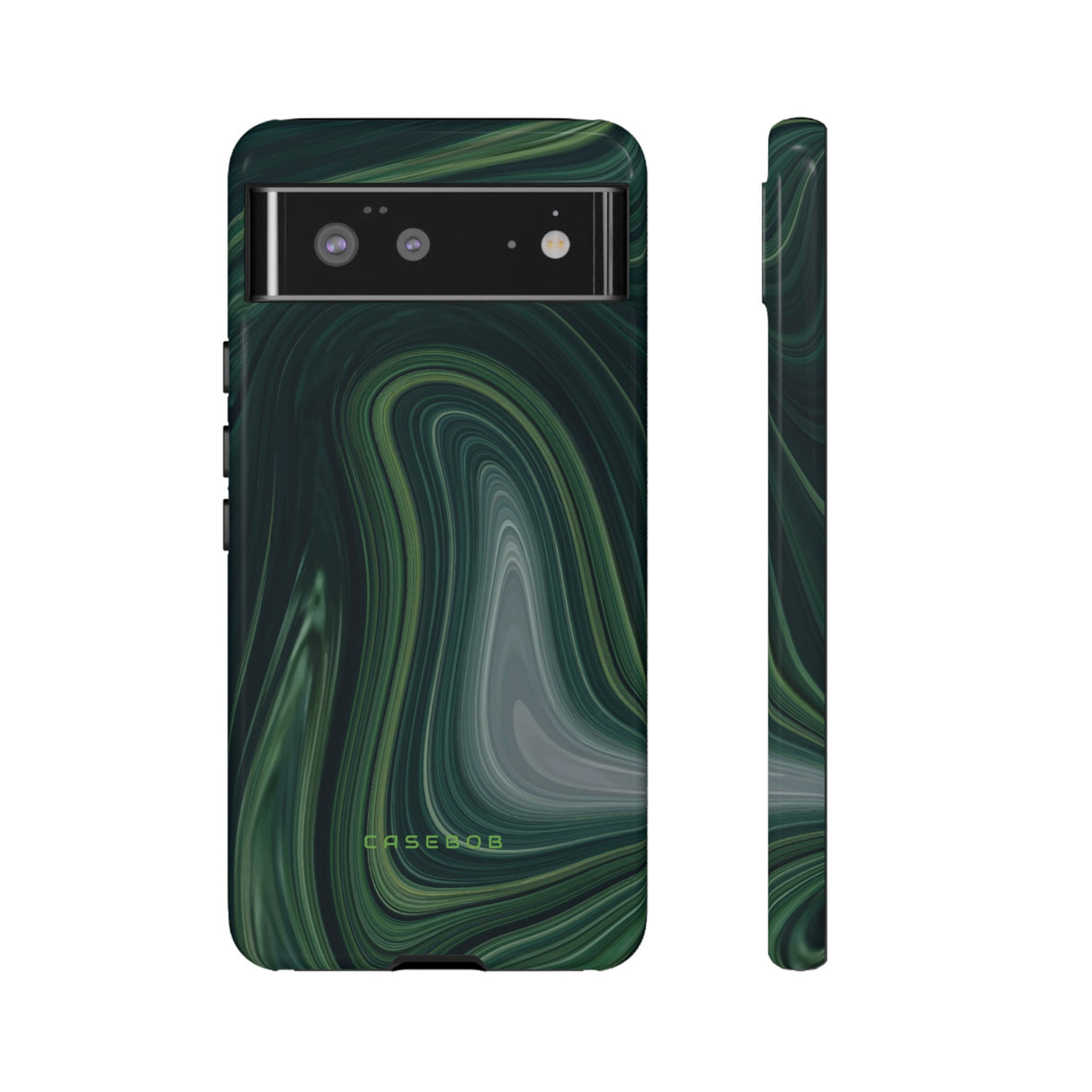 Green Marble - Protective Phone Case