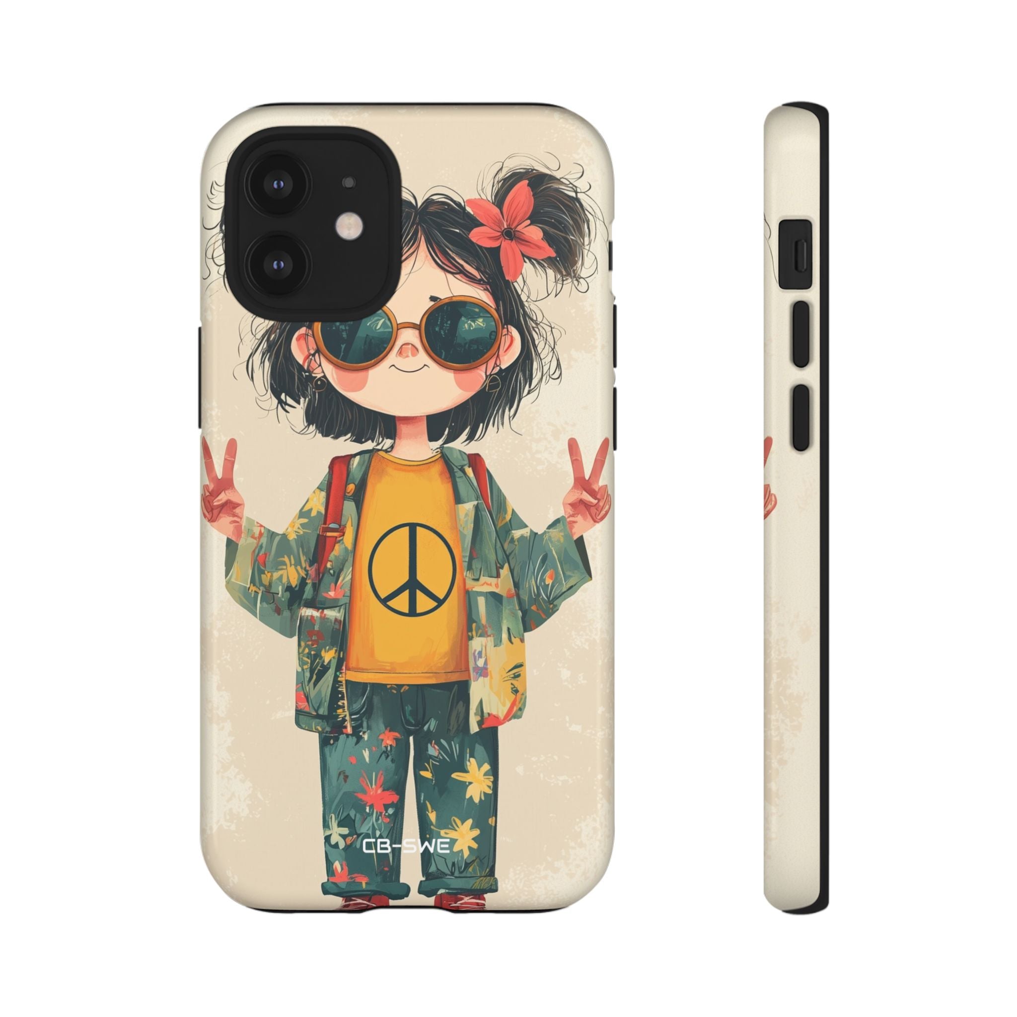 Groovy Child Laughs - iPhone Case
